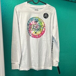 Hurley Kids White Long Sleeve Shirt